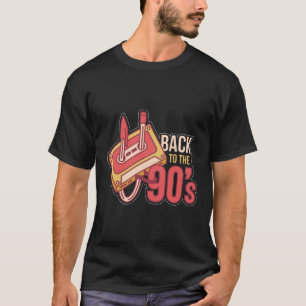 Terug naar de jaren '90, nostalgisch cassette t-shirt
