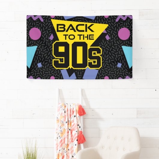 Terug naar de jaren '90 Party Banner (Insitu)