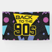 Terug naar de jaren '90 Party Banner (Horizontaal)