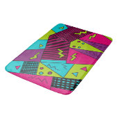 Terug naar de jaren 90 retro kussens badmat (Gekanteld)