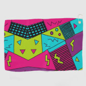 Terug naar de jaren 90 retro kussens golfhanddoek (Horizontaal)