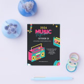 Terug naar de jaren '90, Retro Music Festival Part Flyer (Enkel)