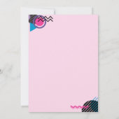 Terug naar de jaren 90 Retro Verjaardag Kaart (Achterkant)