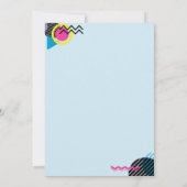 Terug naar de jaren 90 Retro Verjaardag Kaart (Achterkant)