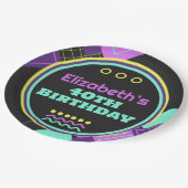 Terug naar de jaren 90 Retro Verjaardag Papieren Bordje (Gekanteld)