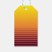 Terug naar de jaren tachtig Bedankt cadeau Labels Cadeaulabel (Achterkant)