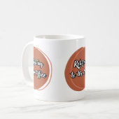 Terug naar de kantoor koffiemok (Voorkant links)