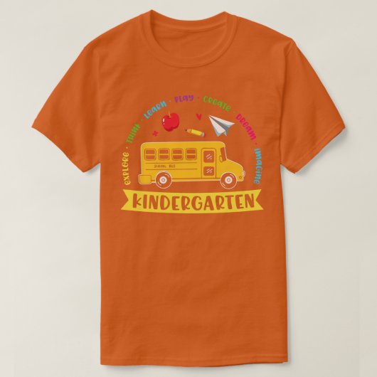 Terug naar de kleuterschool (2) t-shirt (Design voorkant)