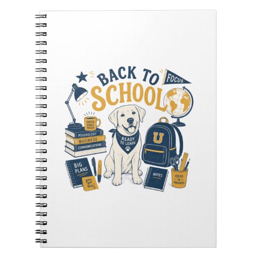 Terug naar de Labrador Hogeschool Notitieboek (Voorkant)