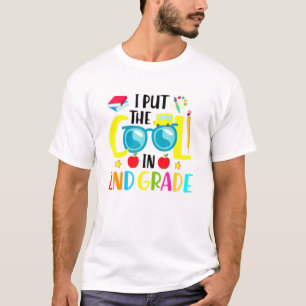 Terug naar de leraar school zette ik de kool in 2 t-shirt
