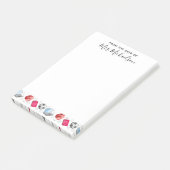 Terug naar de leraar schoolspullen post-it® notes (Schuin)