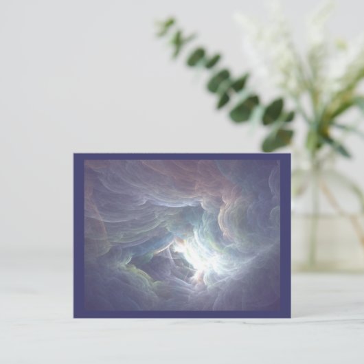 TERUG NAAR DE LICHTE artiest Collector Card Briefkaart (Staand voorkant)