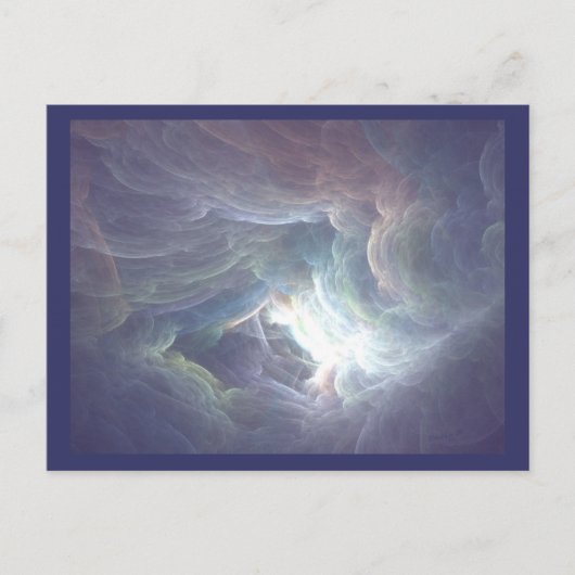 TERUG NAAR DE LICHTE artiest Collector Card Briefkaart (Voorkant)