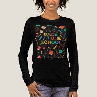 Terug naar de moderne school Tri-Blend shirt