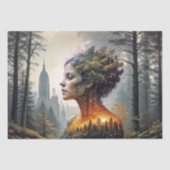 Terug naar de Natuur - Decoupage Tissuepapier (Voorkant)