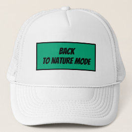 "Terug naar de Natuur Modus Trucker Pet