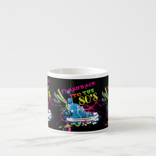 Terug naar de Neon Sneaker van 80 Espresso Kop (Voorkant)