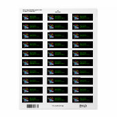 Terug naar de Neon Sneaker van 80 Etiket (Full Sheet)