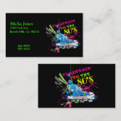 Terug naar de Neon Sneaker van 80 Visitekaartje (Voorkant / Achterkant)
