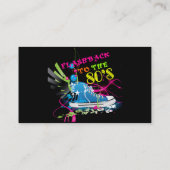 Terug naar de Neon Sneaker van 80 Visitekaartje (Achterkant)