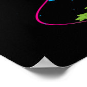 Terug naar de Neon Sneaker & Wings van 80 Poster (Hoek)