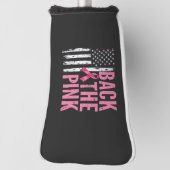 Terug naar de Roze Borstkanker Bewustzijnsmaand Golfheadcover (Draai 90)