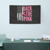 Terug naar de Roze Borstkanker Bewustzijnsmaand Spandoek (Beurs)