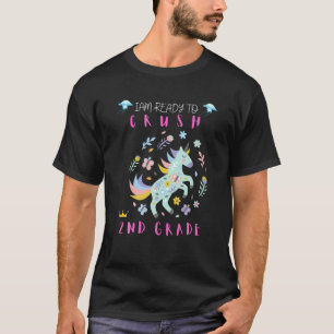 Terug naar de school ben ik klaar om 2-stedenklass t-shirt