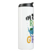 Terug naar de school ben ik klaar om de achtste kl thermosbeker (Gedraaid links)