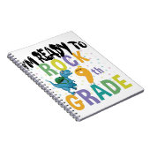 Terug naar de school ben ik klaar om de negende gr notitieboek (Rechterzijde)