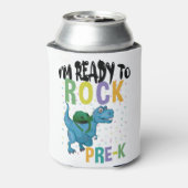 Terug naar de school ben ik klaar om voor K Dinosa Blikjeskoeler (Blikje Achterkant)