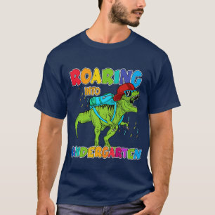 Terug naar de school in de kleuterschool t-shirt