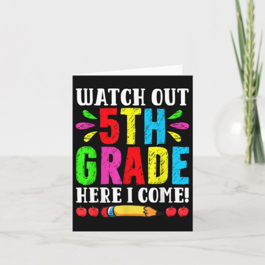 Terug naar de school Kijk uit 5de graad hier. Ik k Kaart (Voorkant)