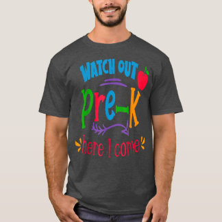 Terug naar de school kijken hier voor de K. Ik kom T-shirt