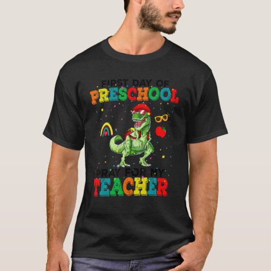 Terug naar de school voor kleuteronderwijs jongens t-shirt (Voorkant)