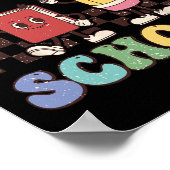 Terug naar de schoolleraar jongens Jongens Fijne E Poster (Hoek)