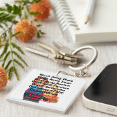 Terug naar de Sleutelhanger van democratie (Voorkant Rechts)