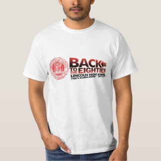 Terug naar de T-shirt van de jaren tachtig