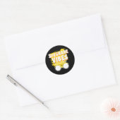 Terug naar de tweede klas Shirt eerste dag Kind Ronde Sticker (Envelop)