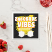 Terug naar de tweede klas Shirt eerste dag Kind Servet (Insitu)