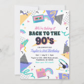 Terug naar de uitnodiging van 90 's avonds (Voorkant)