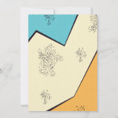 Terug naar de uitnodiging van 90 's avonds (Achterkant)