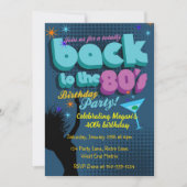 Terug naar de uitnodiging van de Birthday Party va (Voorkant)