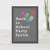 Terug naar de uitnodiging van de schoolpartij, Cha (Voorkant)