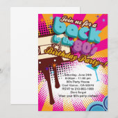 Terug naar de uitnodiging van het 80-jarig feest (Voorkant / Achterkant)