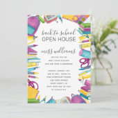 Terug naar de uitnodiging van het Open House Schoo (Staand voorkant)