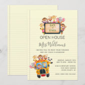 Terug naar de uitnodiging van het Open House Schoo (Voorkant / Achterkant)