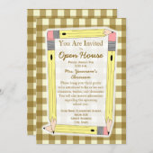 Terug naar de uitnodiging van het Open House Schoo (Voorkant / Achterkant)