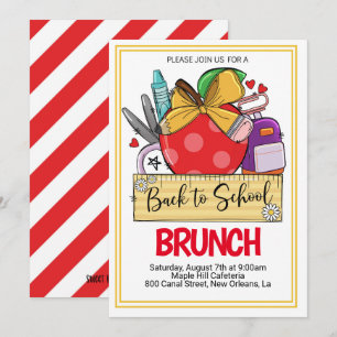 Terug naar de uitnodiging van School Brunch