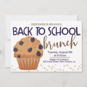 Terug naar de uitnodiging van School Brunch (Voorkant)